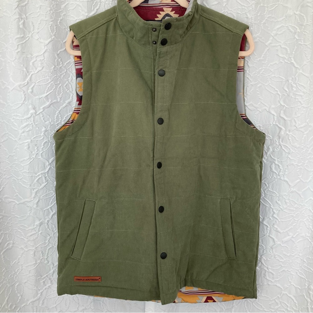 Simply Southern Men’s Washington Quilted Vest